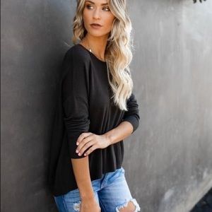 Olive green crew neck zip sweater